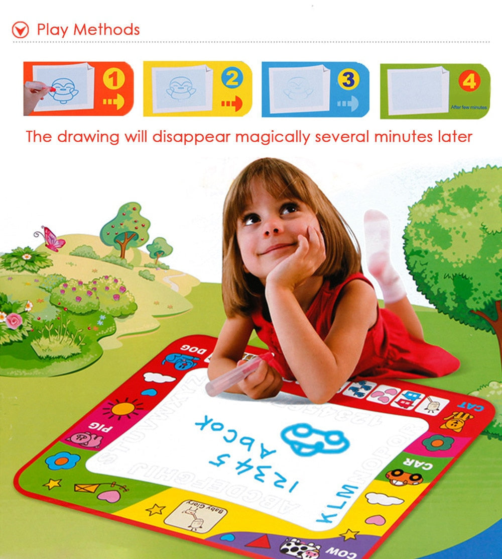 Magic Pen Doodle Painting Play Mat Board