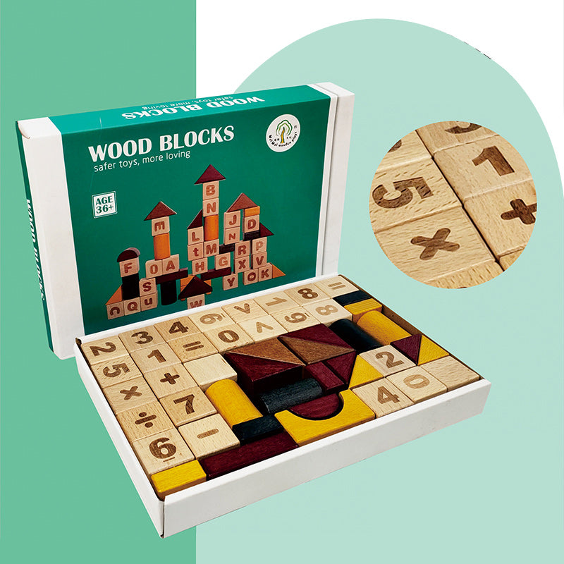 Children's educational Wooden blocks