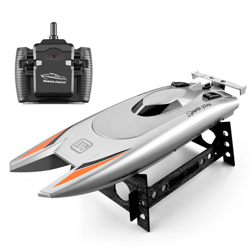 Electric Remote Control Boat High Speed Racing Boat 7.4V Large Capacity Battery 2 Channels 2.4G Remote Control Boats For Kid