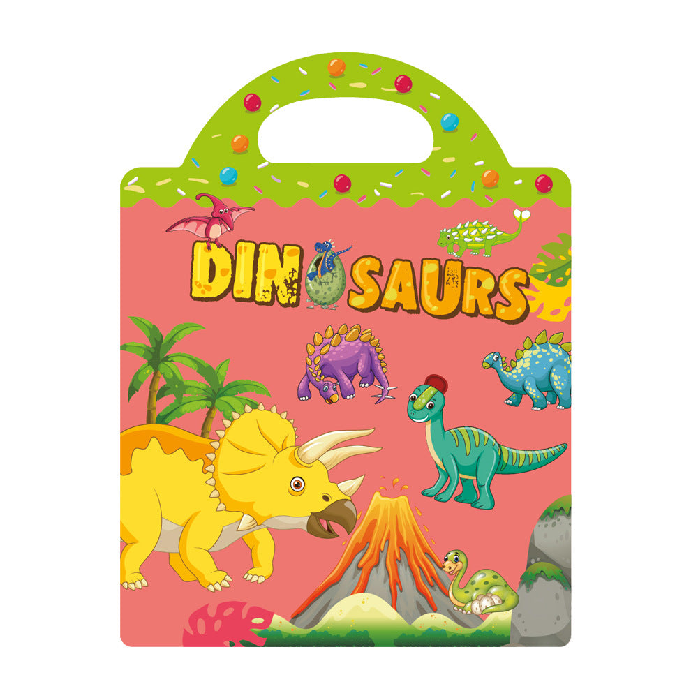 Children's Sticker Book DIY Sticker Dinosaur Animal